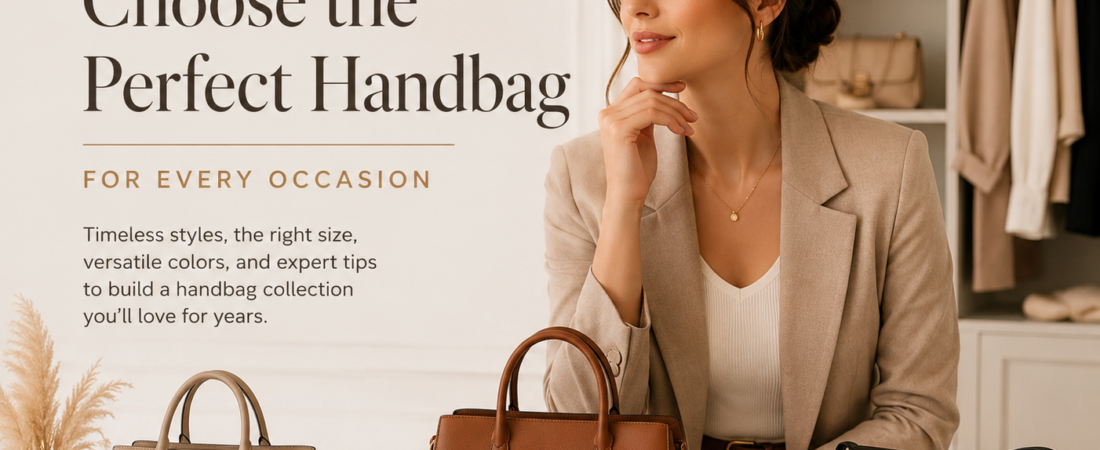 How to Choose the Perfect Handbag for Every Occasion (2026 Guide)